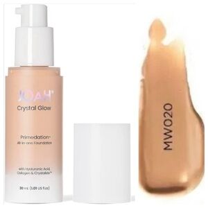 JOAH Primedation Liquid Foundation- Light Medium Warm Undertones, NEW